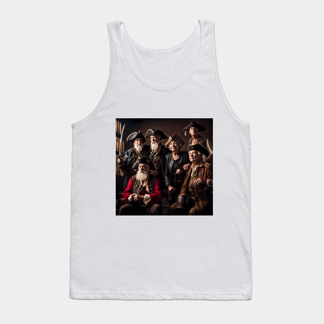 Pensioners as Pirates Tank Top by Colin-Bentham